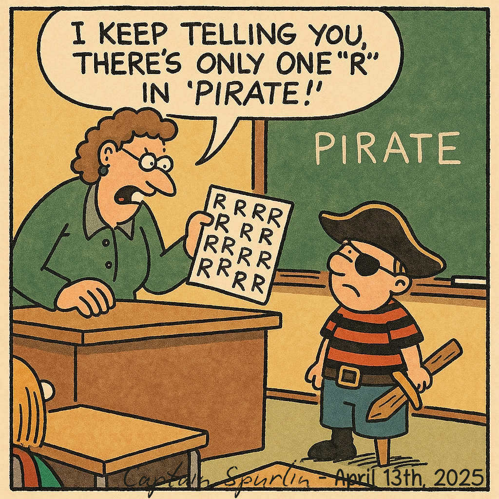 Pirate Grammar Class