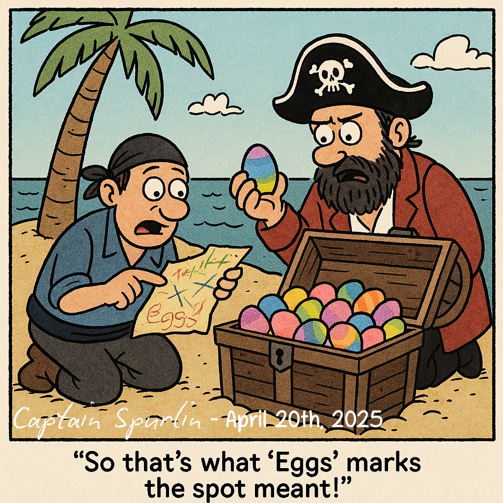 Eggs Marks the Spot