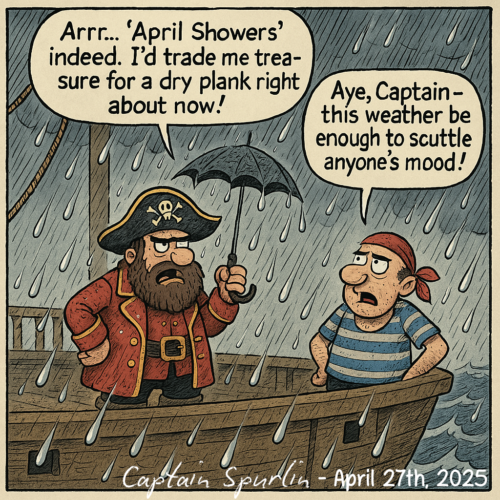April Showers on the High Seas
