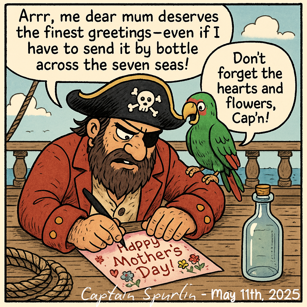 A Pirate’s Heartfelt Greetings