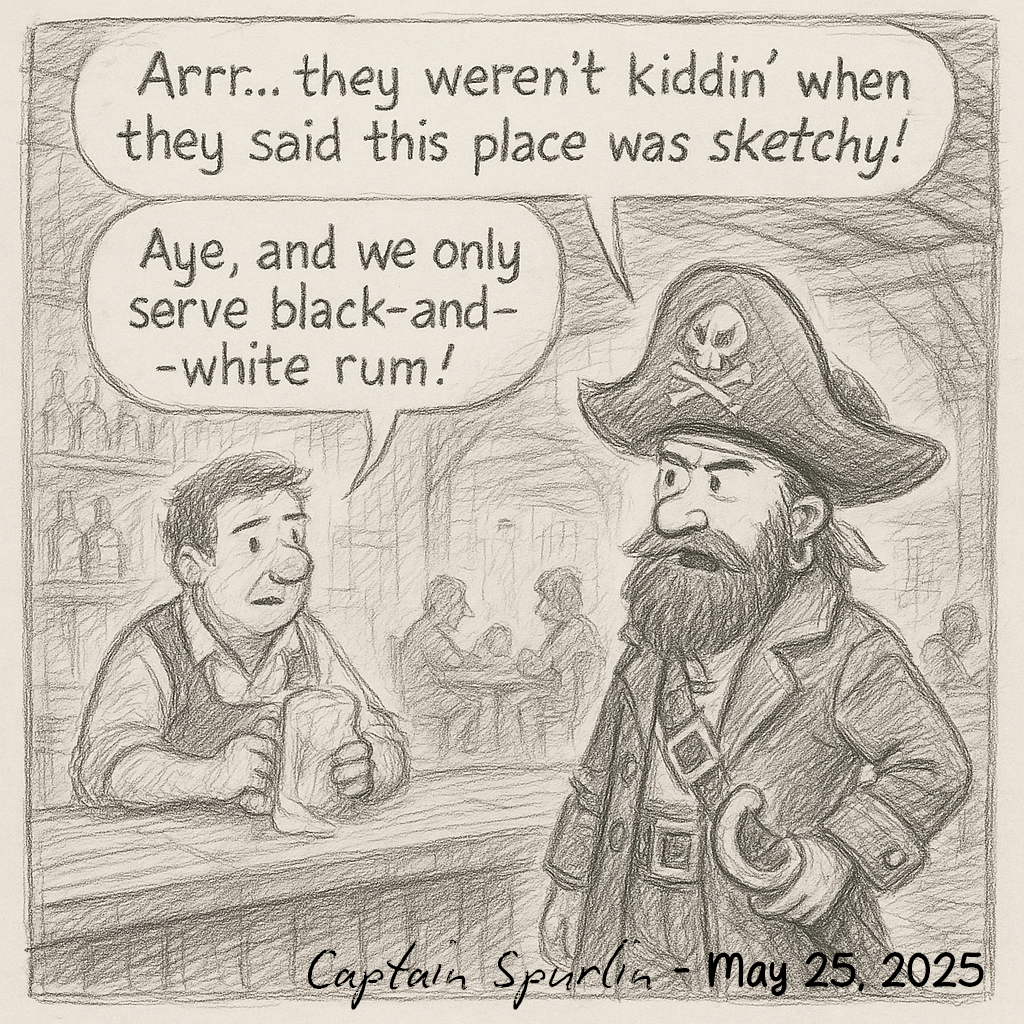 A Sketchy Pub Indeed